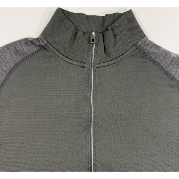 Lululemon Mens Metal Vent Tech 1/4 Zip Pullover Shirt Size Medium Black - Picture 4 of 12